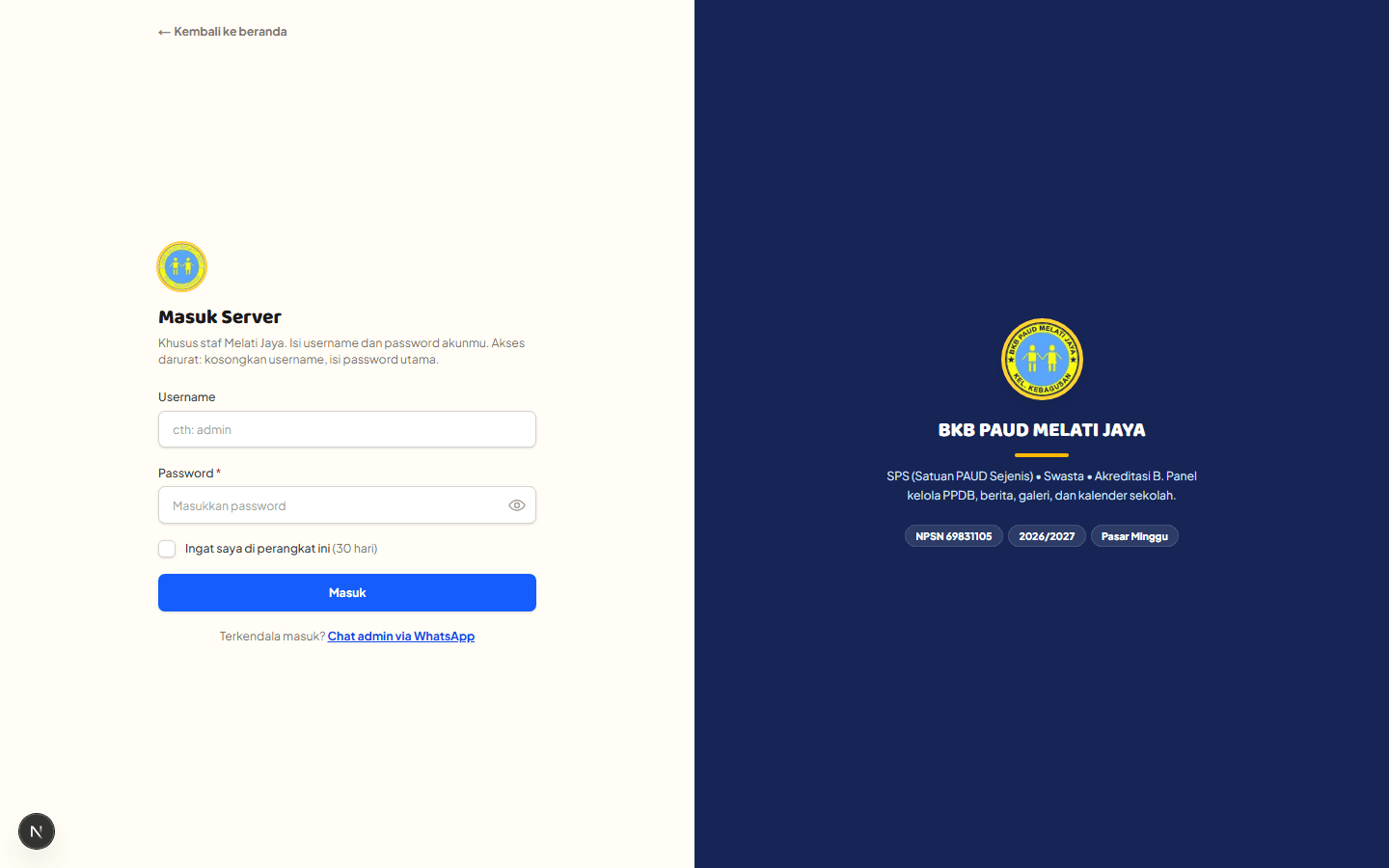 Panel Admin - Dashboard